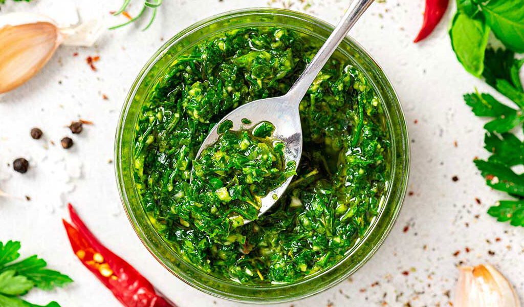 Schug (hot pepper garlic spread)