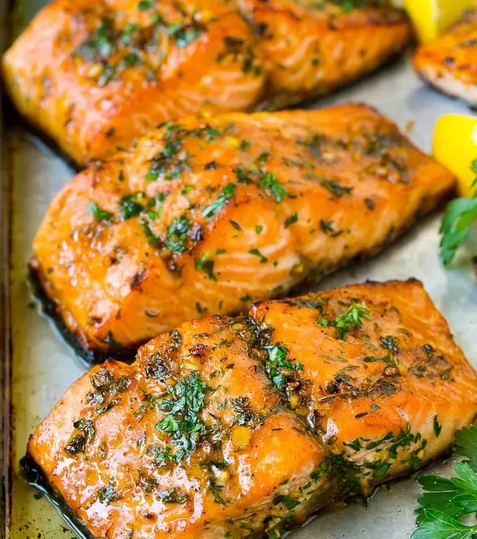 Salmon & Herbs
