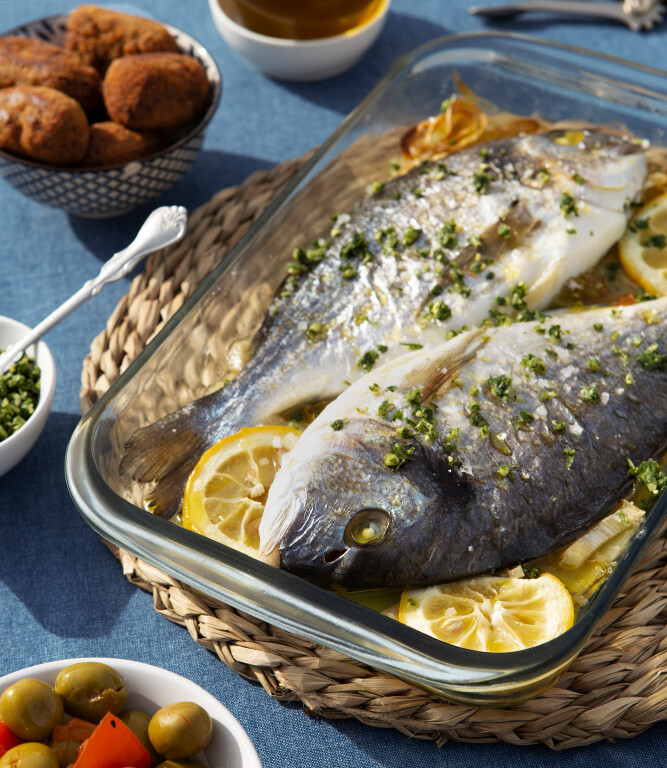 Mediterranean style fish